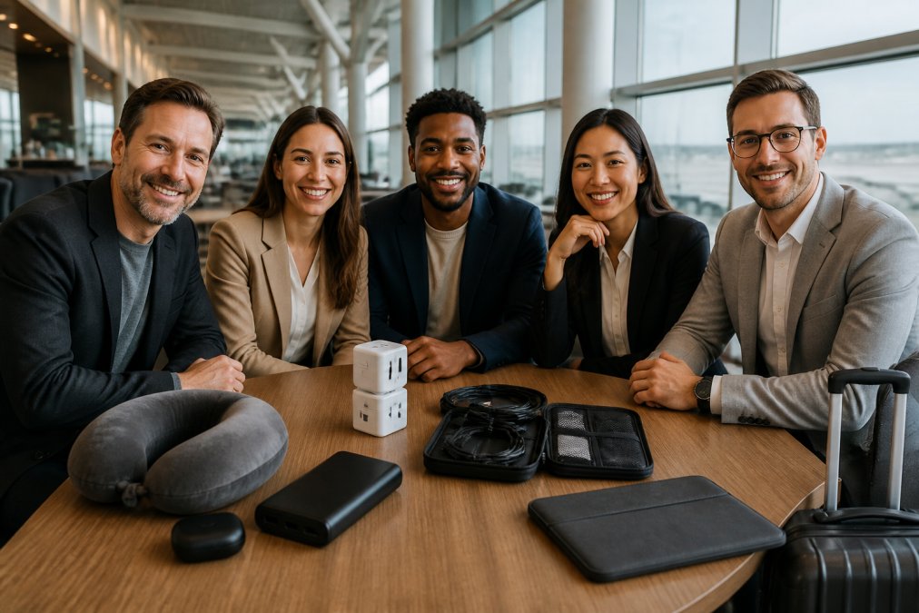 5 accessoires tech pour voyage d'affaires