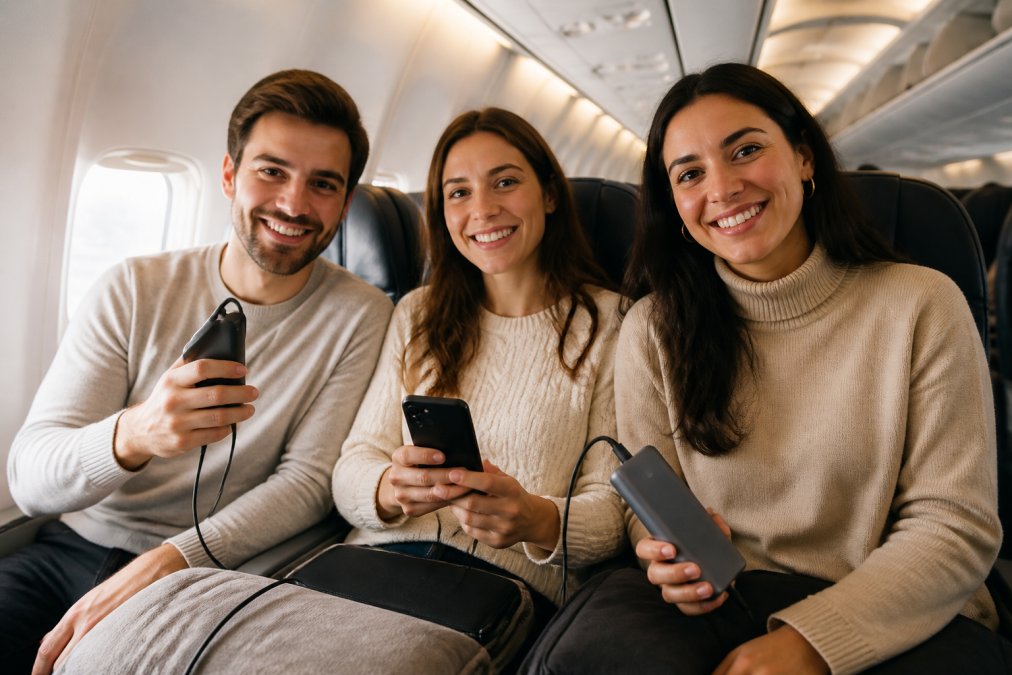 Choisir une batterie externe pour avion : règles et calculs