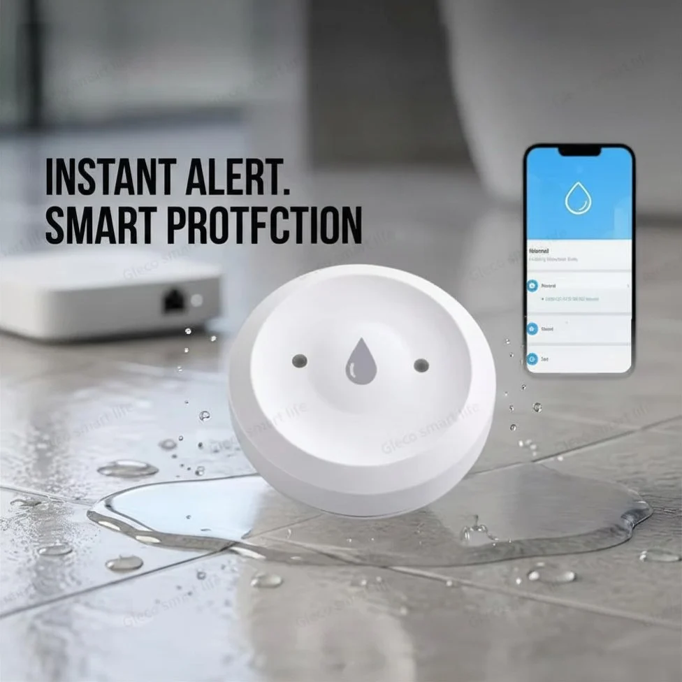 Smart WiFi Water Leak Sensor