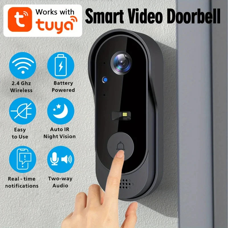 WiFi HD Video Doorbell with Motion Sensor